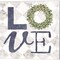 Eucalyptus Wreath B by Marla Rae 14" x 14" Canvas Wall Art (Set of 2)